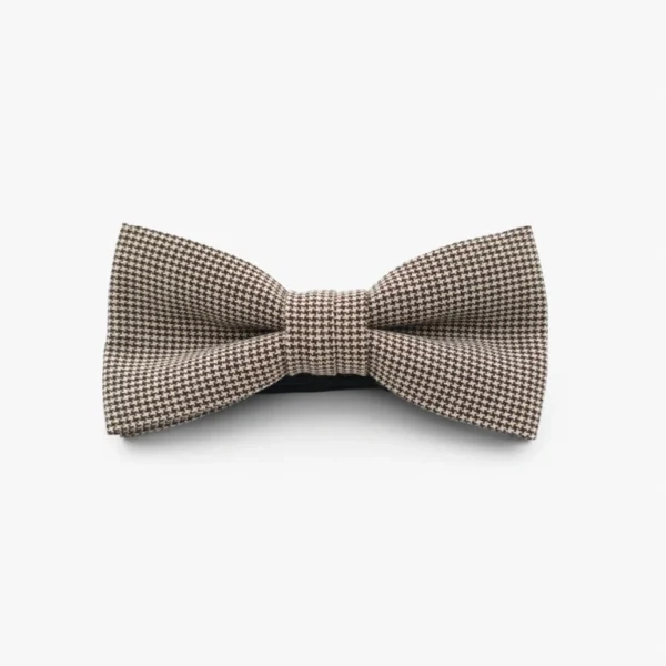 Herrfluga-Houndstooth-Brown