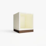 JK011 underrede 340x340mm valnot