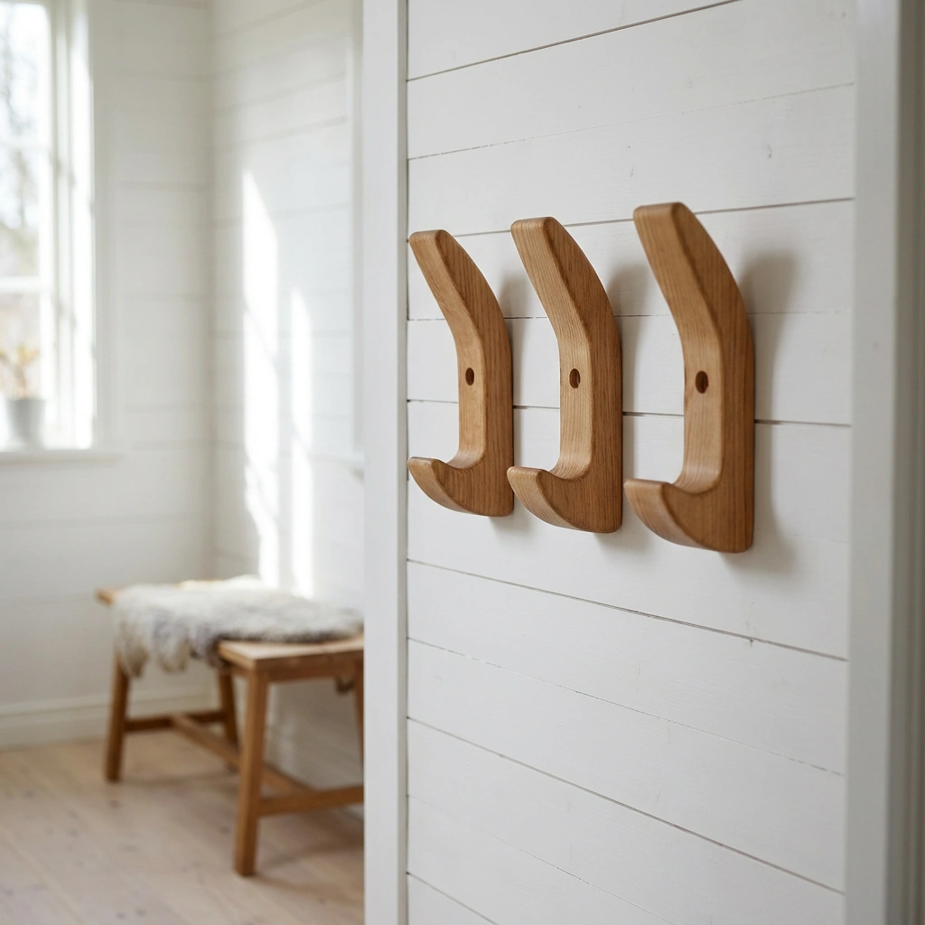 JK009-X Väggkrok ek